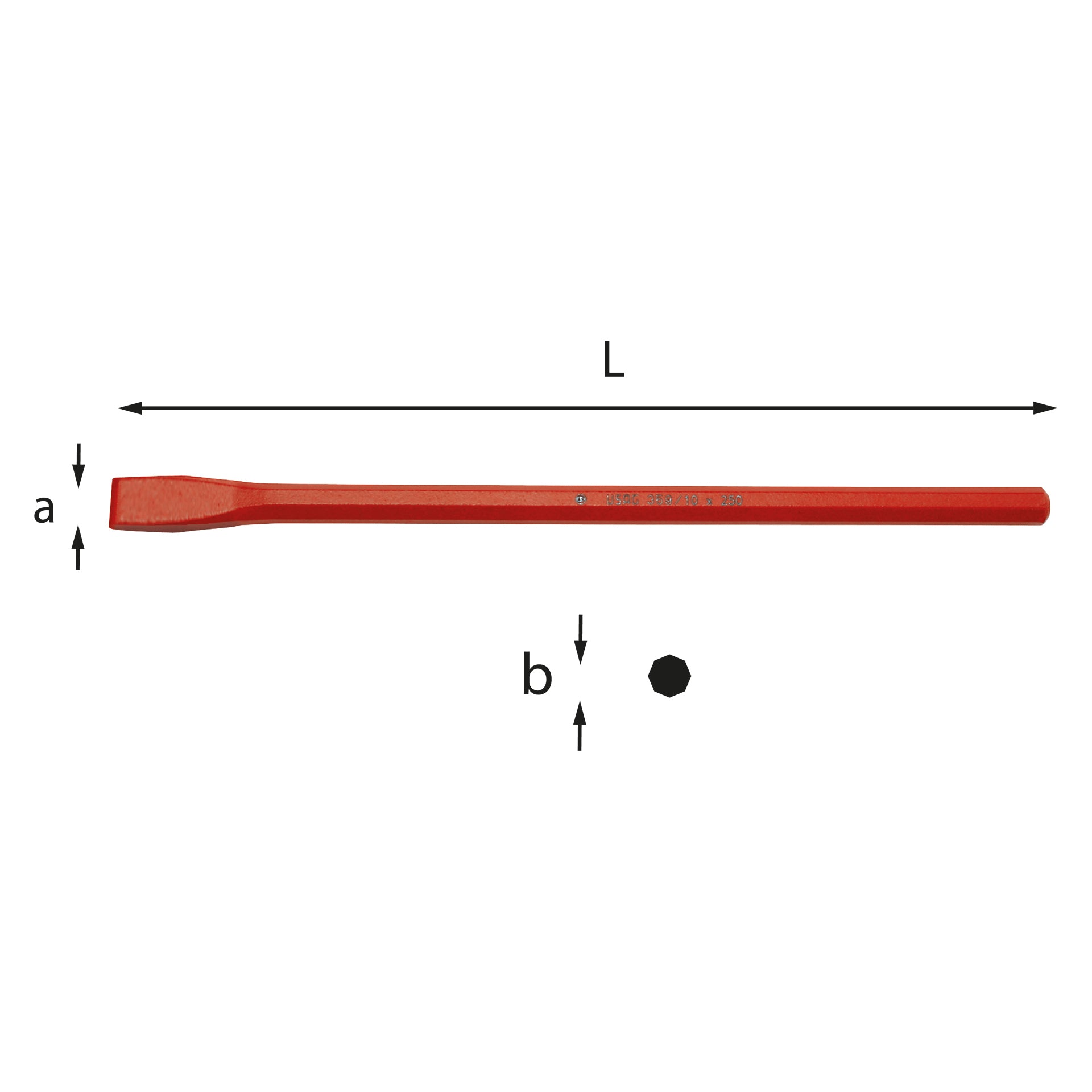 359 - Chisels for electricians - Usag 359 - Chisels for electricians - Usag
